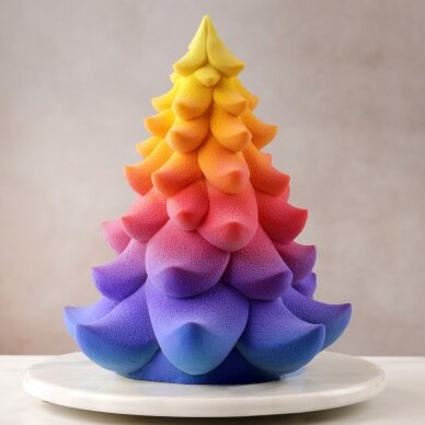Dinara Kasko rankų darbo silikoninė forma "Christmas Tree"