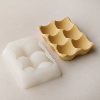 Dinara Kasko rankų darbo silikoninė forma "Easter Eggs box" 3