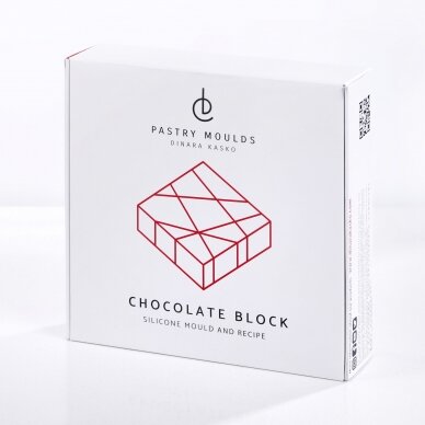 Dinara Kasko silikoninė forma "Chocolate Block" 1