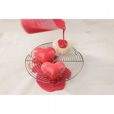 Dinara Kasko silikoninė forma "Mini baloon heart cake" 1