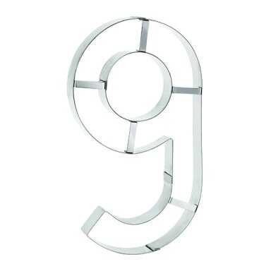 Konditerinė forma skaičius "6 arba 9" (32 x 18 cm)
