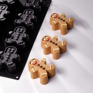 Silikoninė forma "Gingerman" (PX43138) (120ml) 2