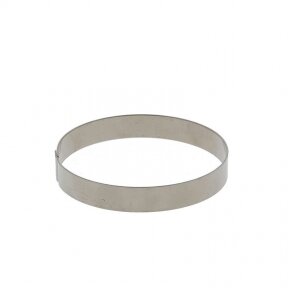 Tartaletės žiedas tiesiu krašteliu (Ø 6cm. // 1,6 cm. - aukštis)