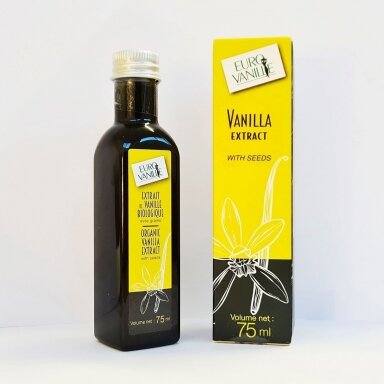 Vanilės ekstraktas su sėklomis (L80) (75ml.) Vanilės ekstraktas su sėklomis (L80) (75ml.)