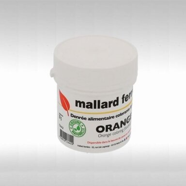 Oranžiniai natūralūs maistiniai dažai (tirpūs riebaluose) 20gr.